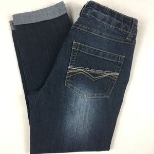 Arizona Skinny Crop &Roll Sz 12 Reg Jeans (Q)